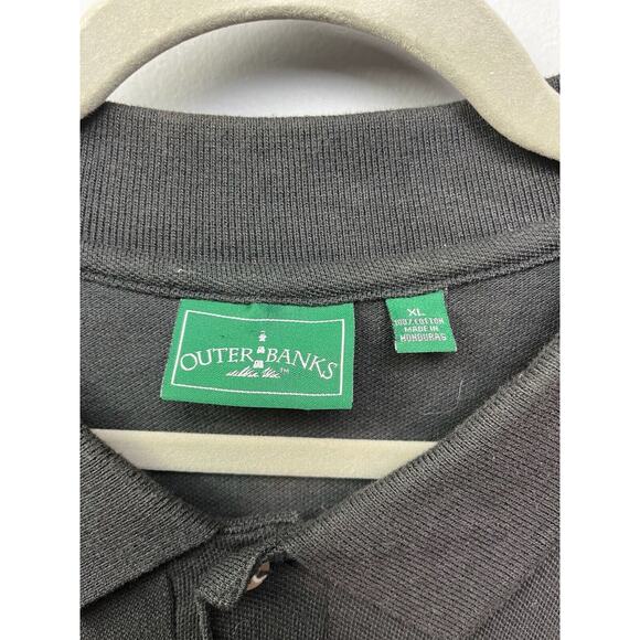 South Carolina USC Gamecocks Outer Banks Polo Shirt Mens XL Black Embroidered - Picture 5 of 7